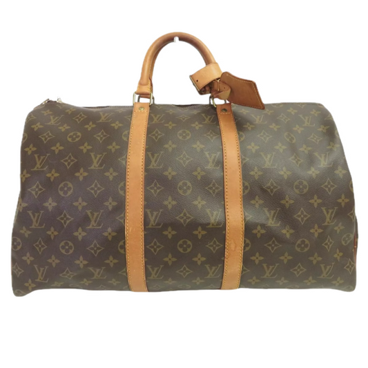 LOUIS VUITTON KEEPALL 50 BAG MONOGRAM CANVAS - Brands Select