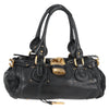 Chloe Paddington Bag - Black Leather