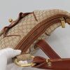 Celine Macadam Canvas Shoulder Bag – Beige-Gold