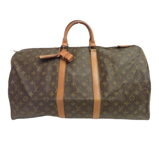 LOUIS VUITTON KEEPALL 55 BAG MONOGRAM CANVAS - Brands Select