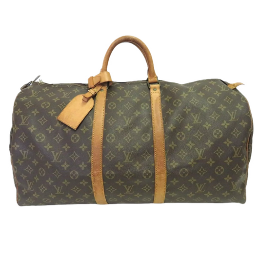 LOUIS VUITTON KEEPALL 55 BAG MONOGRAM CANVAS - Brands Select