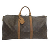 LOUIS VUITTON MONOGRAM KEEPALL 50 BANDOULIERE BAG