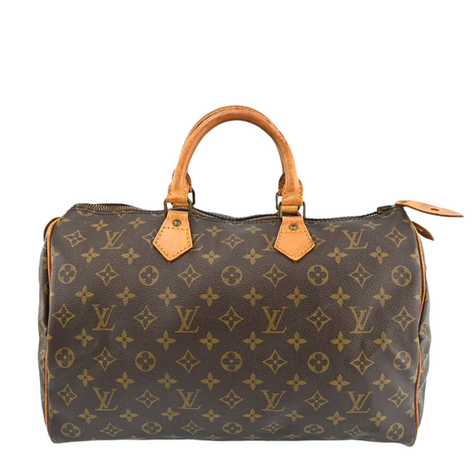 Louis Vuitton Speedy 35 Bag - Monogram Canvas