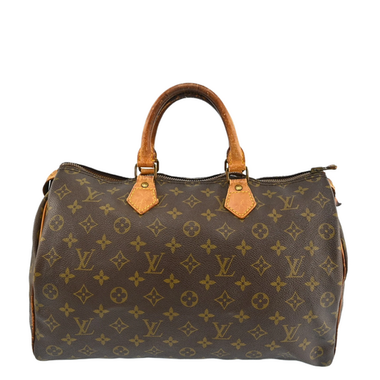 Louis Vuitton Speedy 35 Bag - Monogram Canvas