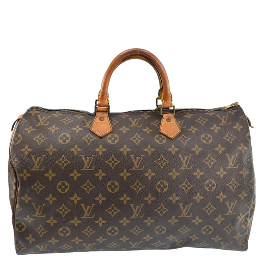 Louis Vuitton Speedy 40 bag- Monogram Canvas