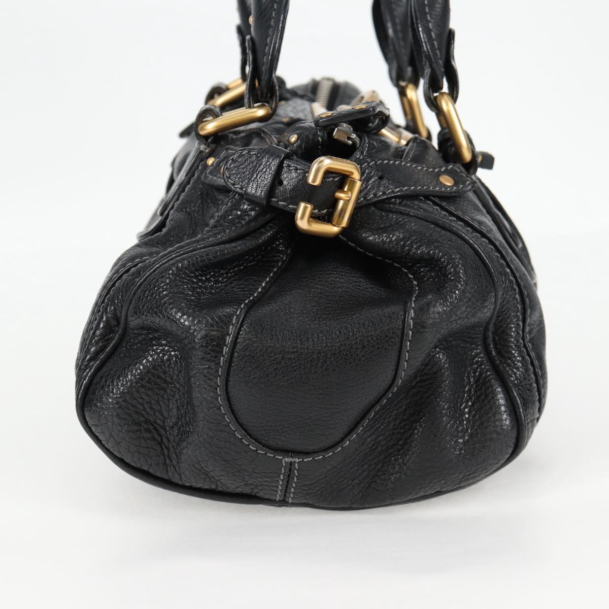 Chloe Paddington Bag - Black Leather