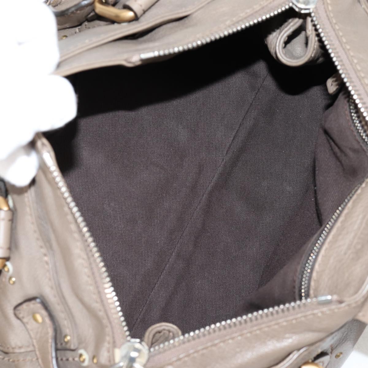 Chloe Paddington Bag - Beige Leather
