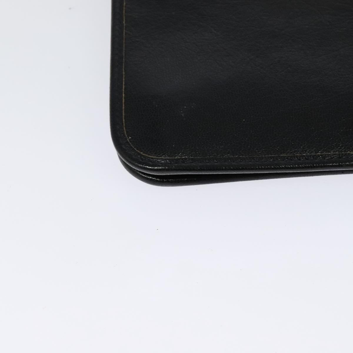 Dior Chain Shoulder Bag – Black Leather Gold