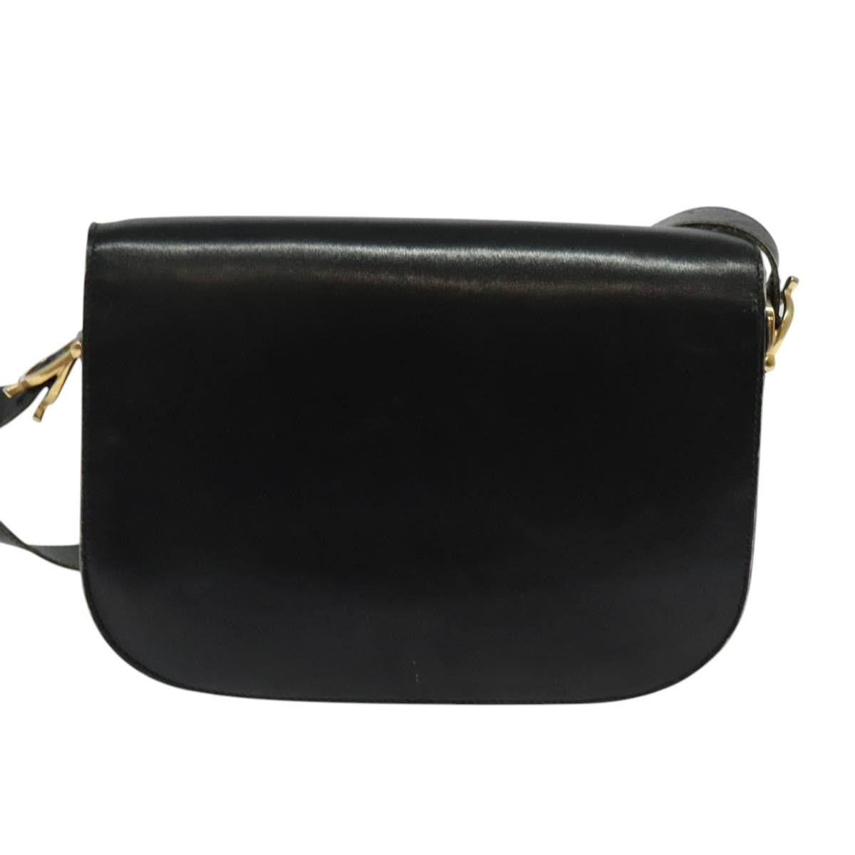 Celine Shoulder Bag – Black Leather