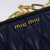 Miu Miu Chain Bag – Blue Leather