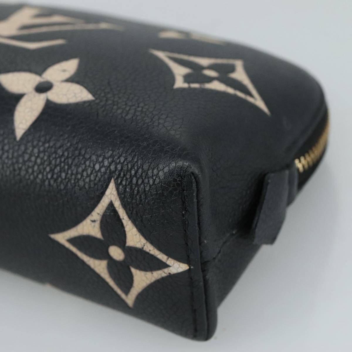 Louis Vuitton Monogram Empreinte Giant Pochette Cosmetic – Beige Leather