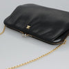 Celine Chain Gamaguchi Shoulder Bag – Black Leather