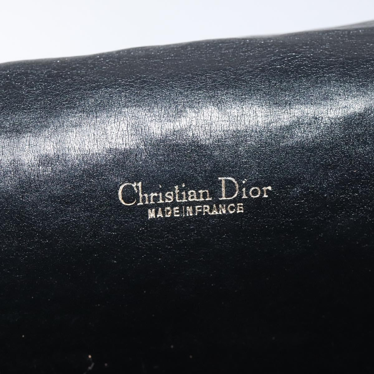 Dior Trotter Canvas Shoulder Bag – Black & Gold