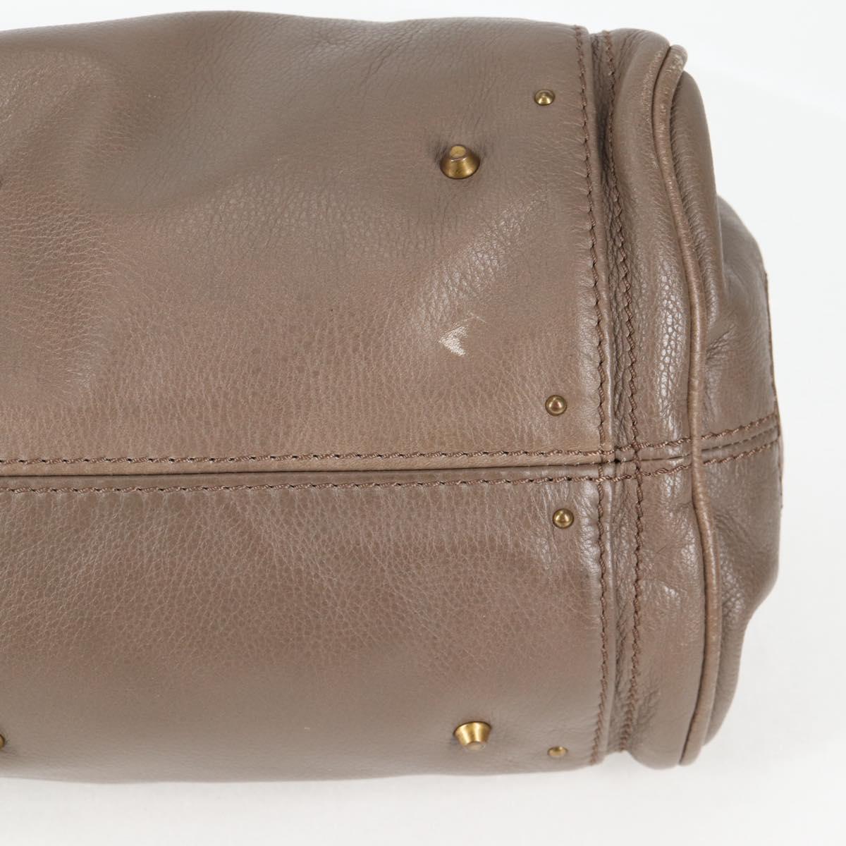 Chloe Paddington Bag - Beige Leather