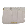 Miu Miu Pouch Leather Bag – Hvit Leather
