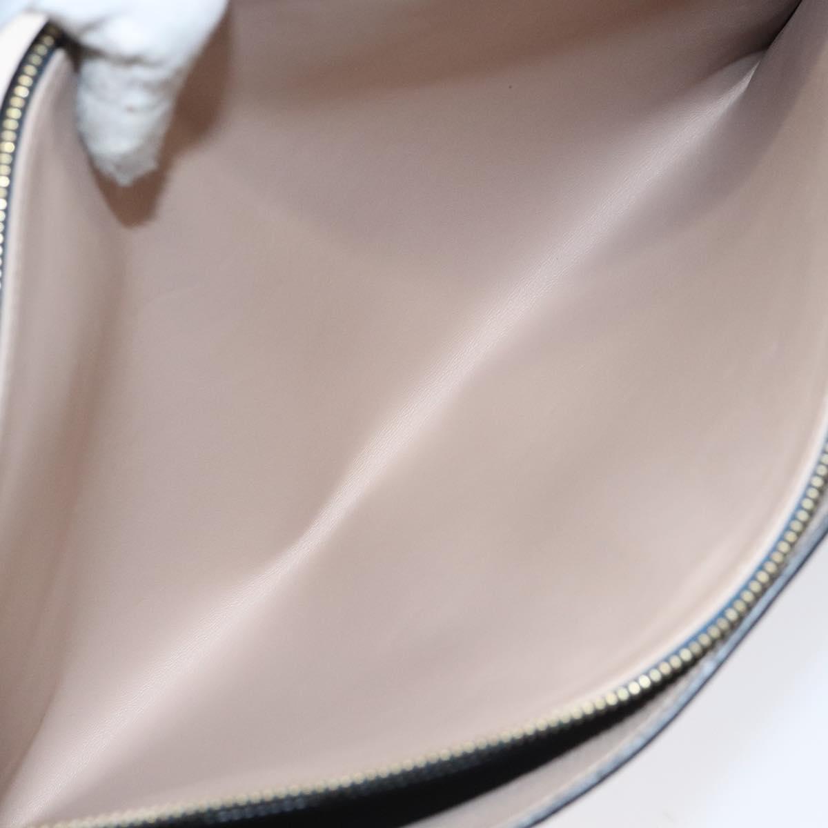 Chloe Clutch - Blue Leather