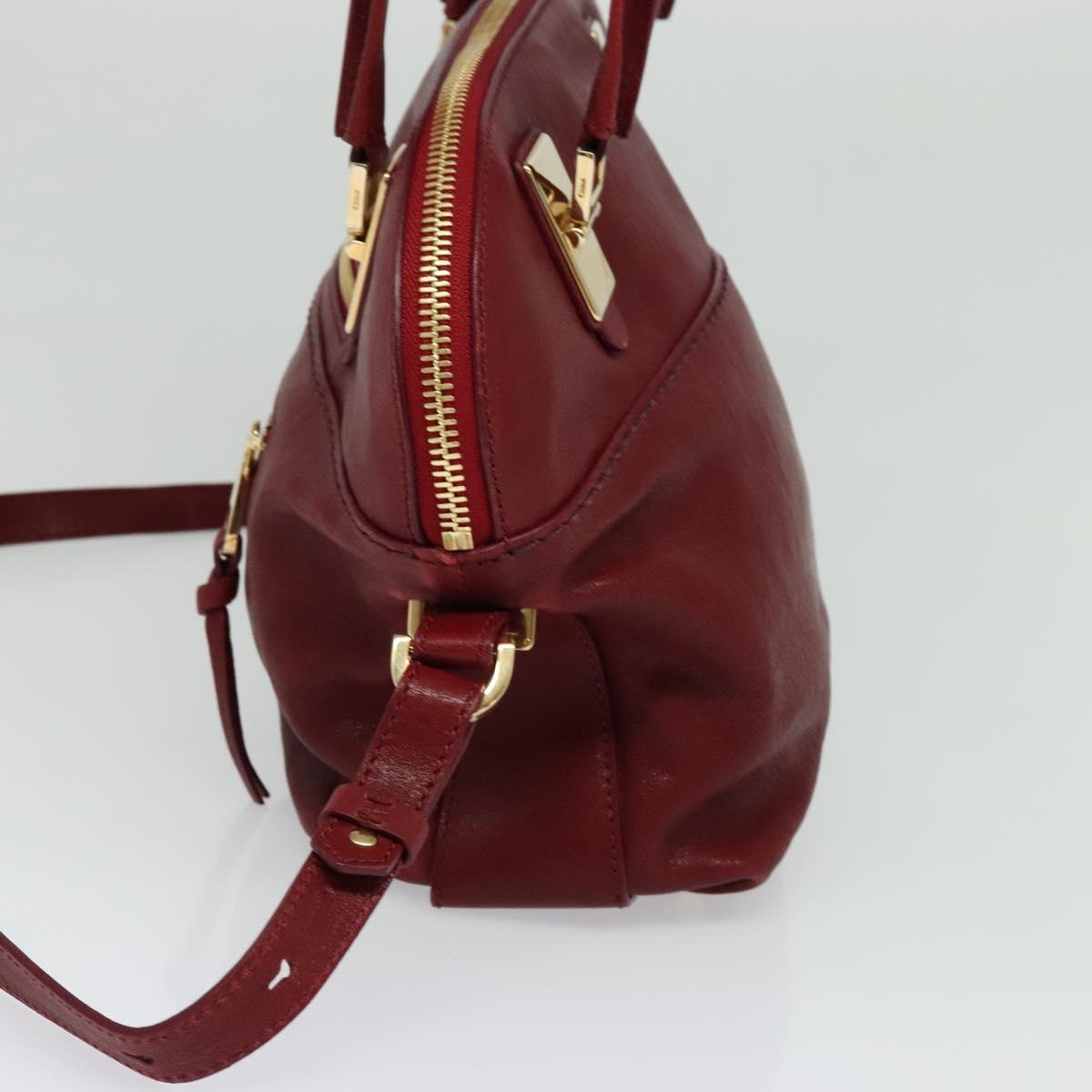 Chloe Angie Bag – Red Leather