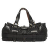 Chloe Kerala Horse Handbag - Black Leather