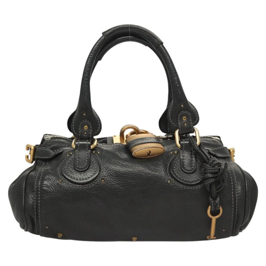 Chloe Paddington Bag – Black Leather