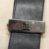 Gucci Shoulder Bag – White-Black Canvas Leather