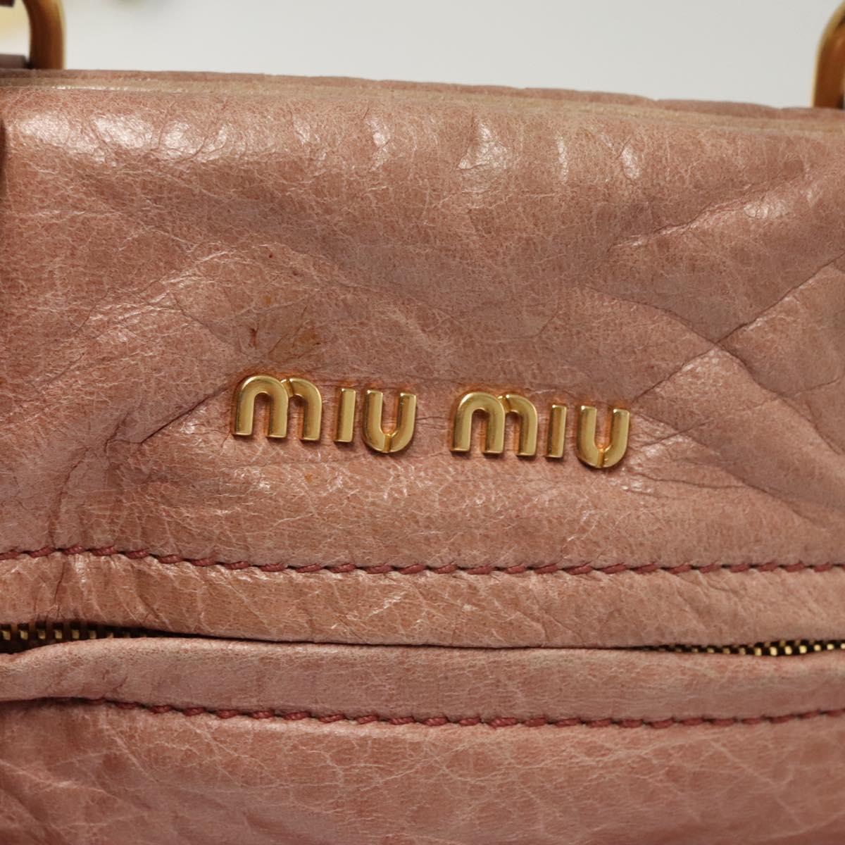 Miu Miu Bag – Pink Leather