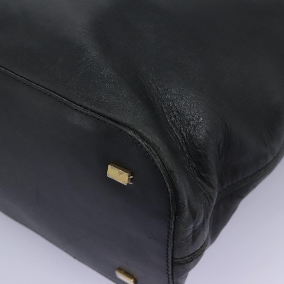 Celine Bag – Black Leather Gold