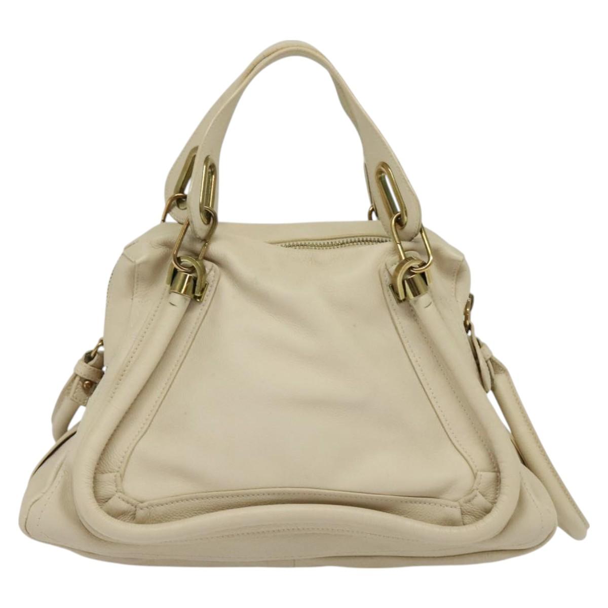 Chloe Paraty Bag – Beige Leather