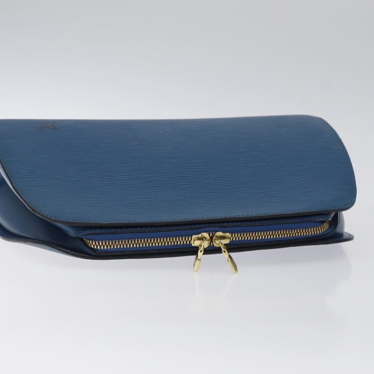 Louis Vuitton Dauphine GM Pouch – Blue Epi Leather