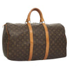 Louis Vuitton Keepall 50 Boston Bag – Monogram Canvas