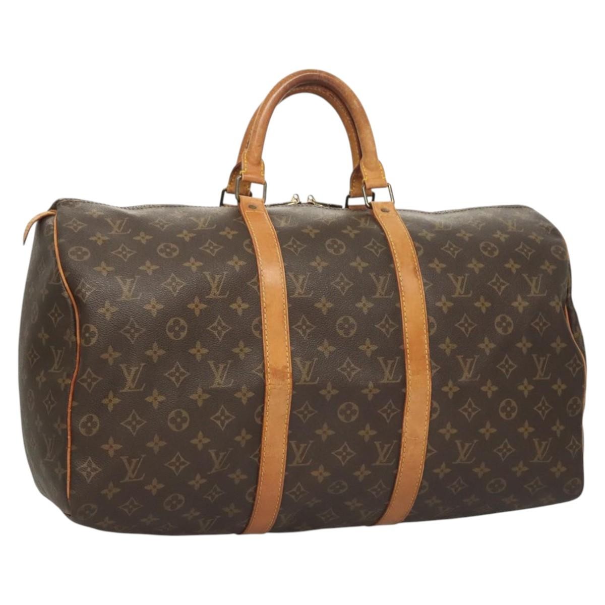 Louis Vuitton Keepall 50 Boston Bag – Monogram Canvas