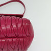 Miu Miu Matelasse Shoulder Bag – Pink Leather