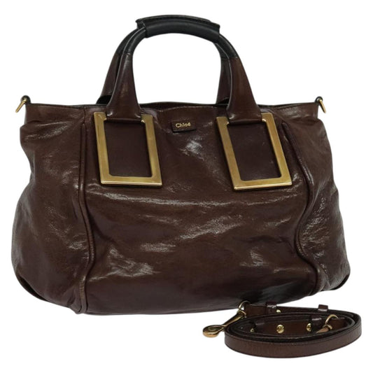 Chloe Etel Bag – Dark Brown Leather
