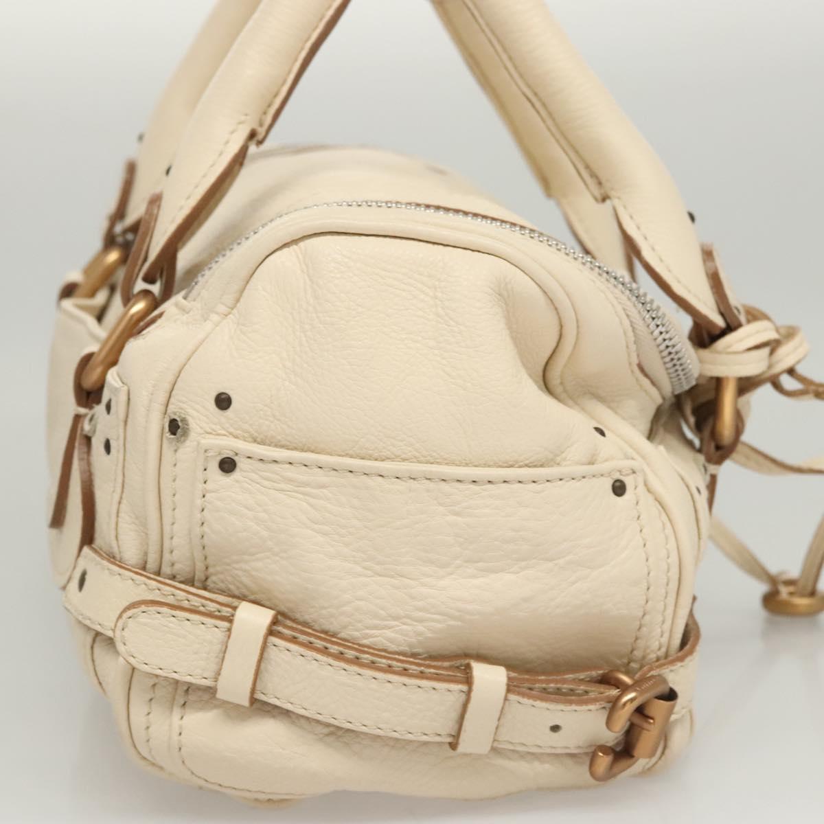 Chloe Paddington Bag – Beige Leather
