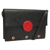 Louis Vuitton Hublot Shoulder Bag – Black Red Epi Leather