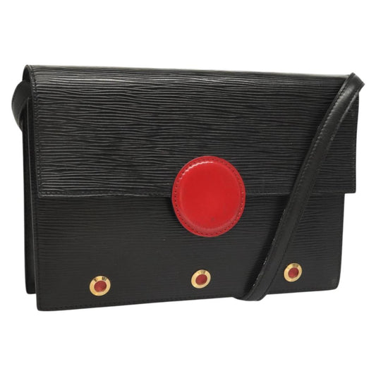 Louis Vuitton Hublot Shoulder Bag – Black Red Epi Leather