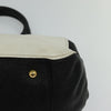 Miu Miu Bag – White Gold Black Leather