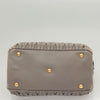 Miu Miu Matelasse Bag – Gray Leather