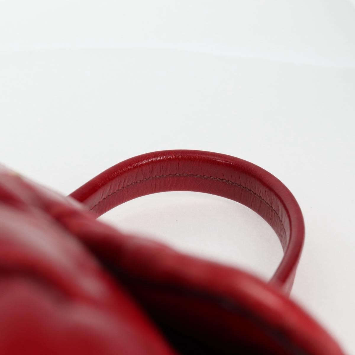 Miu Miu Matelasse Bag – Rød Leather
