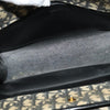 Dior Trotter Canvas Shoulder Bag – Black & Gold