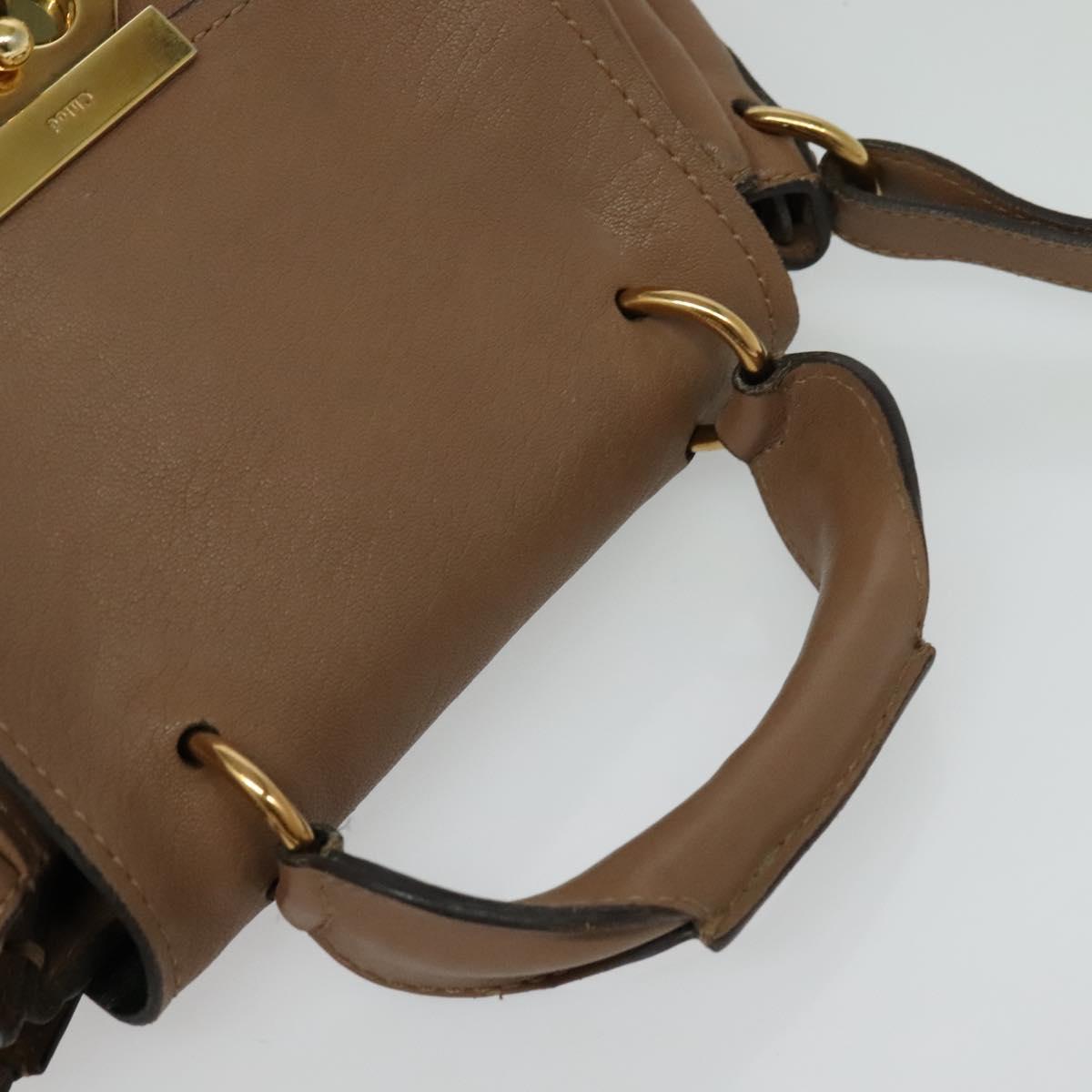 Chloe Elsie bag - Beige Leather