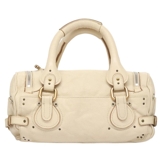 Chloe Paddington Bag – Beige Leather