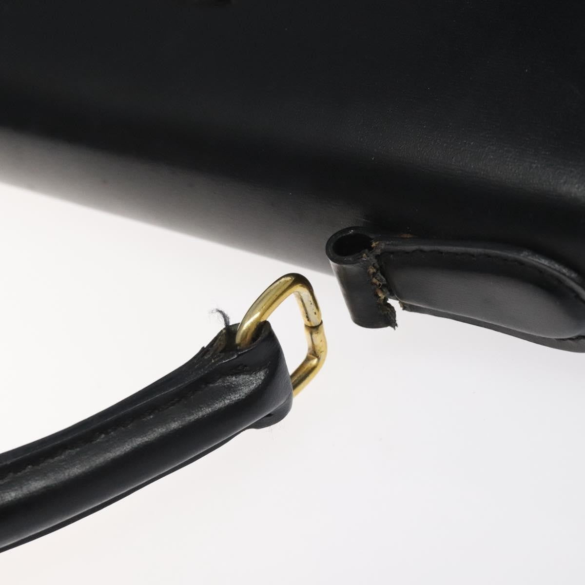 Celine Bag – Black Leather Gold