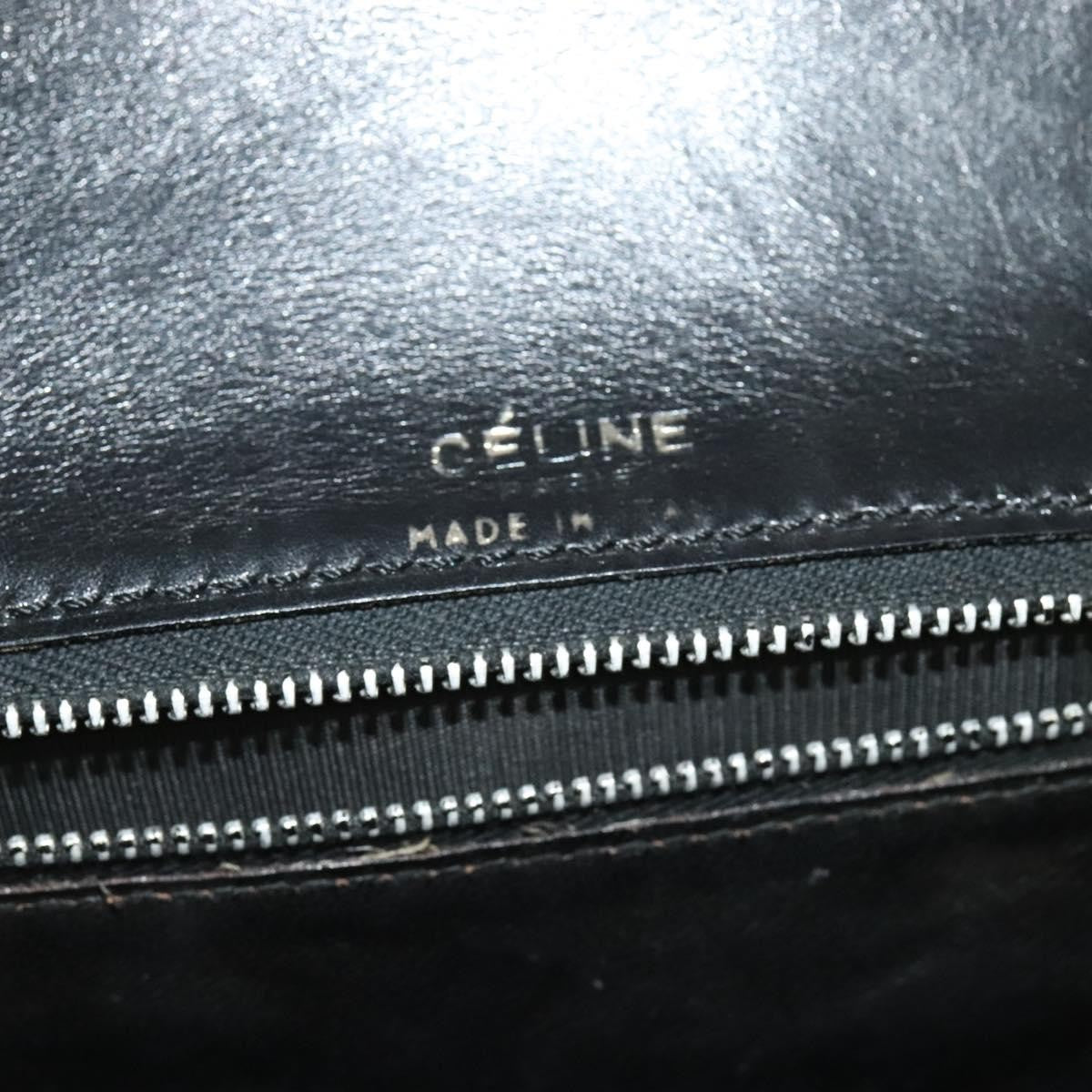 Celine Shoulder Bag – Black Leather