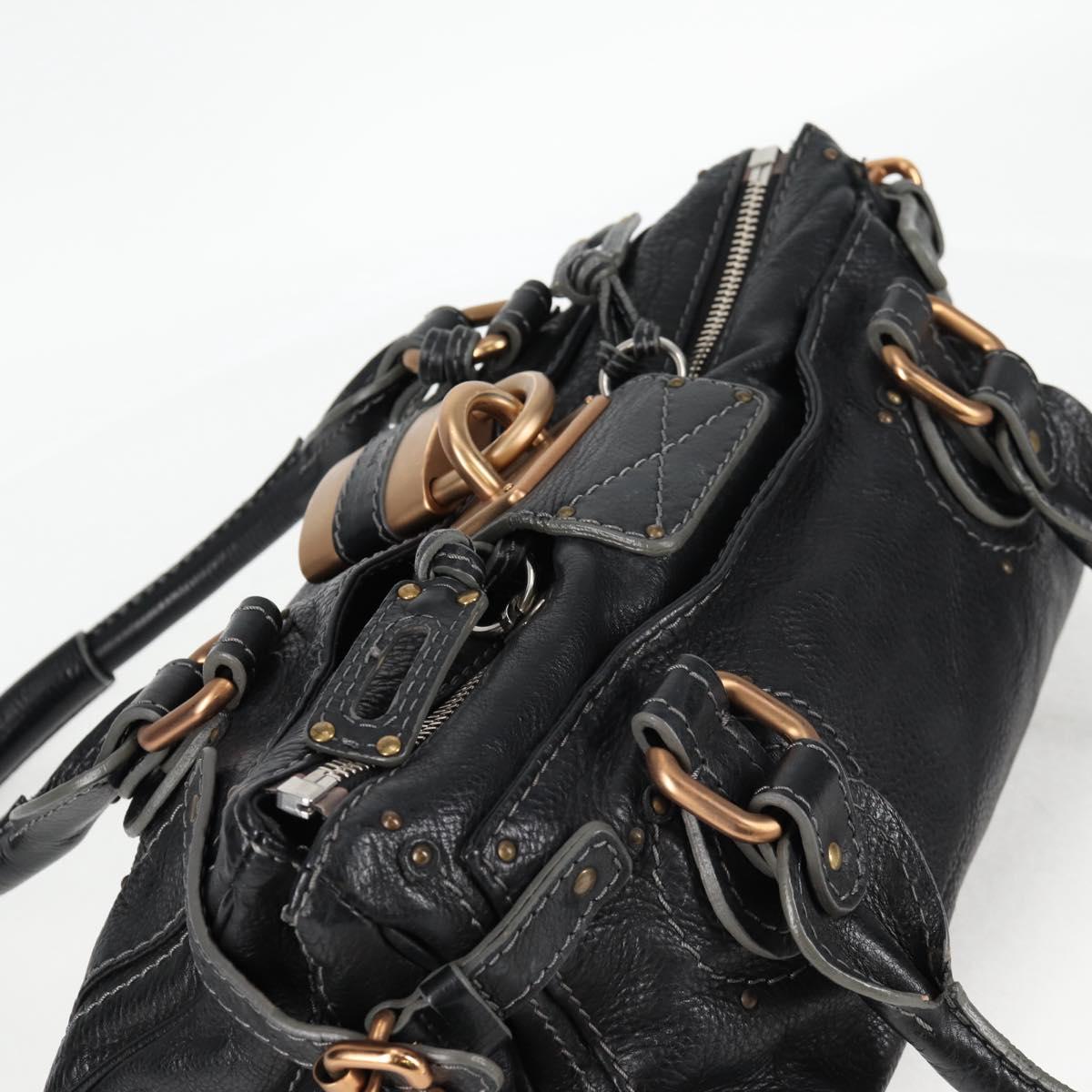 Chloe Paddington Bag – Black Leather