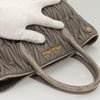 Miu Miu Matelasse Bag – Gray Leather