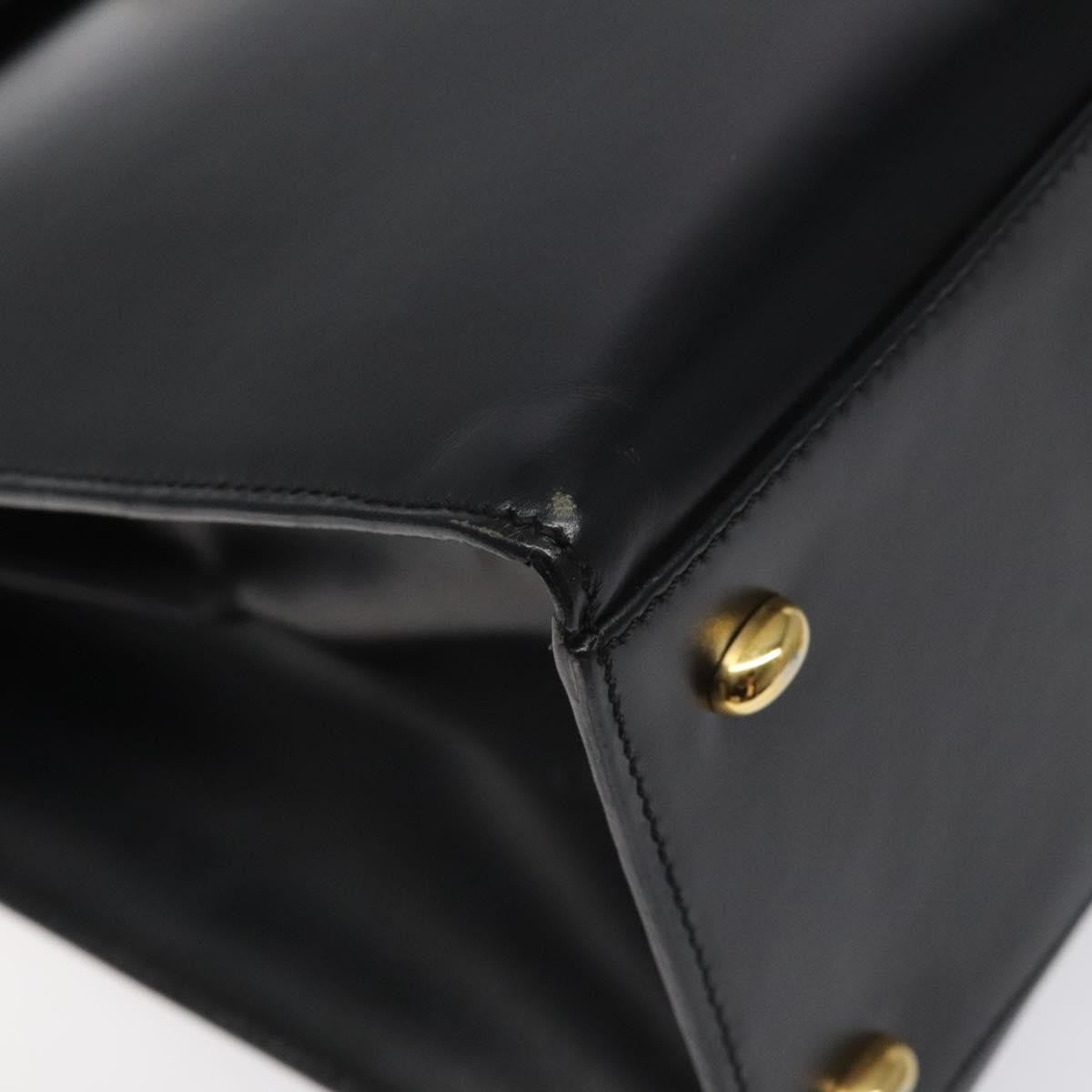 Celine Bag – Black Leather Gold