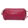 Miu Miu Matelasse Shoulder Bag – Pink Leather