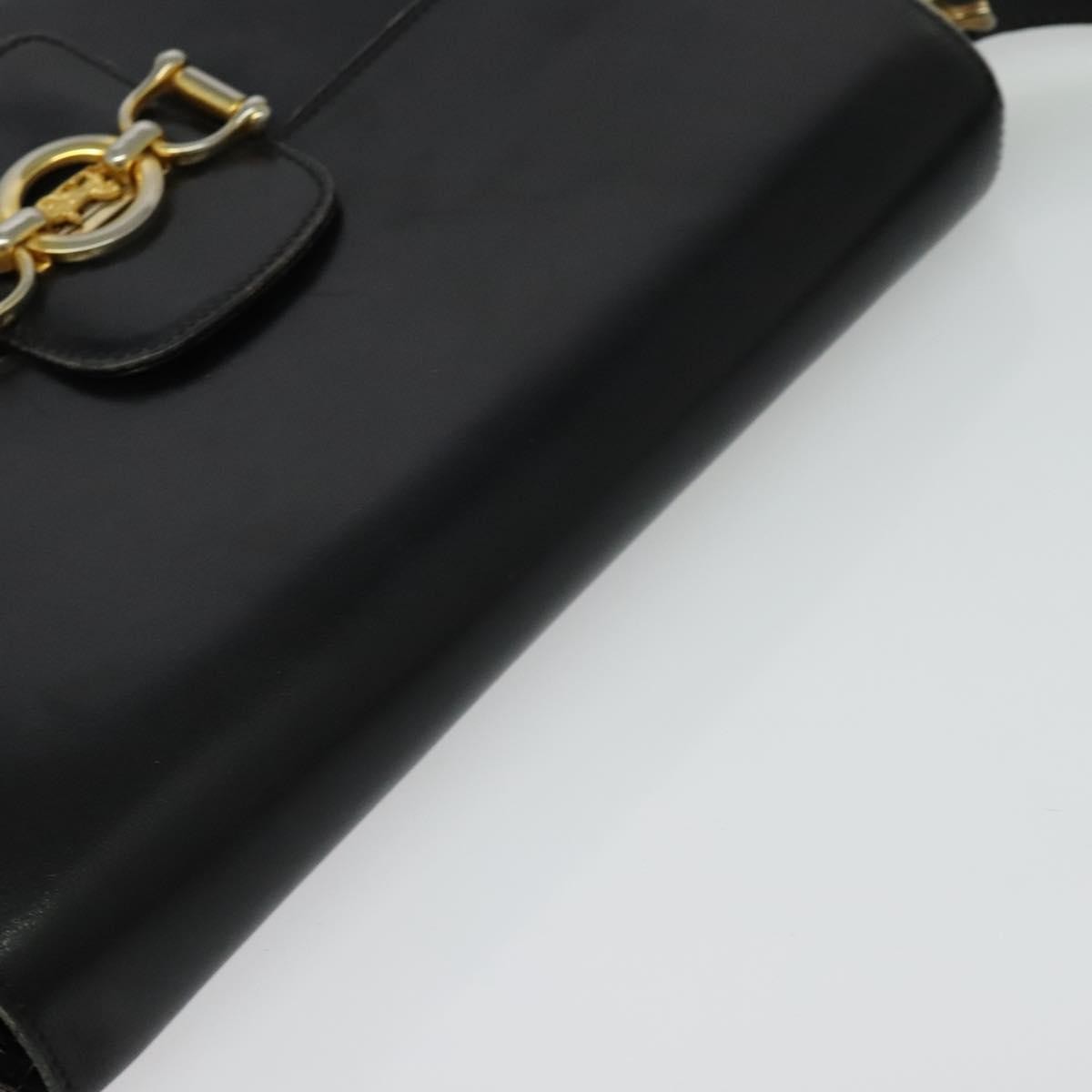 Celine Shoulder Bag – Black Leather