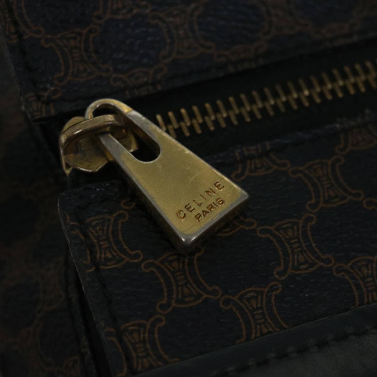 Celine Macadam Canvas Bag – Brown/Black