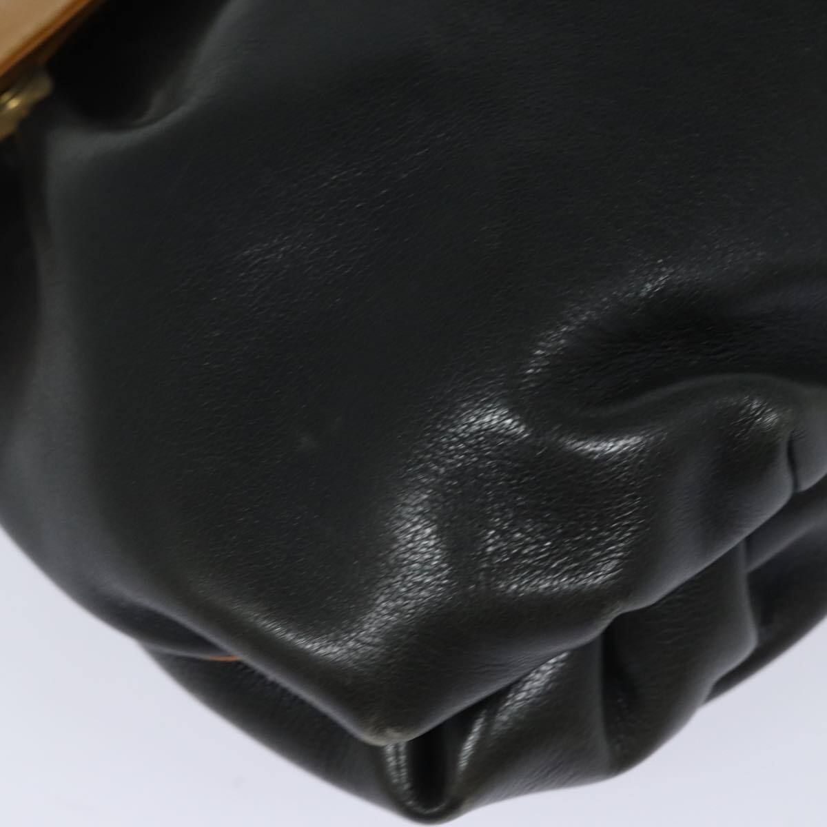 Celine Shoulder Bag – Black-Beige Leather